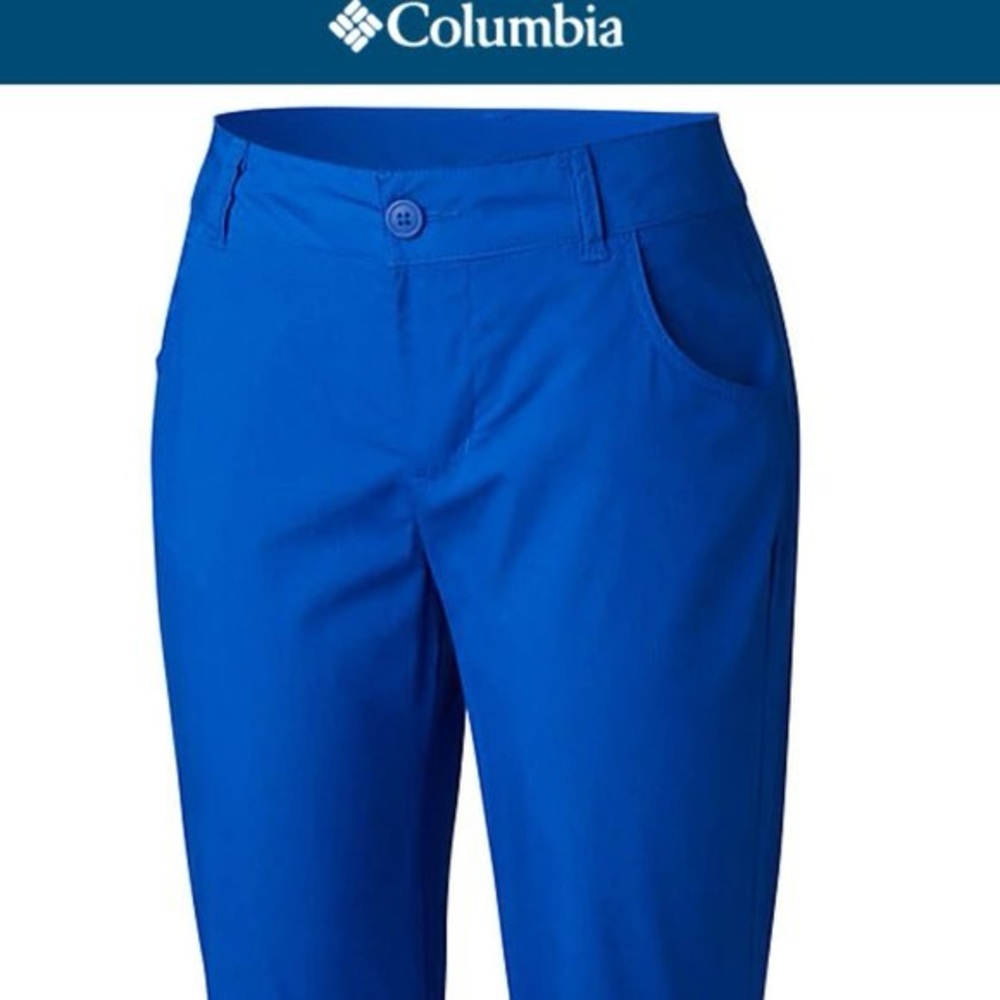 NWT Columbia Quail Hollow Capris Royal Blue Size 10 Quail Hollow Capri for Women